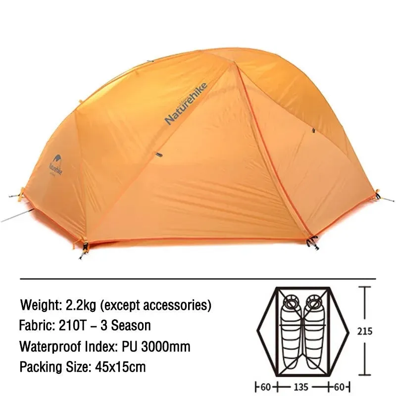 Star River 2 Ultralight Waterproof Tent for Backpacking and Outdoor Camping