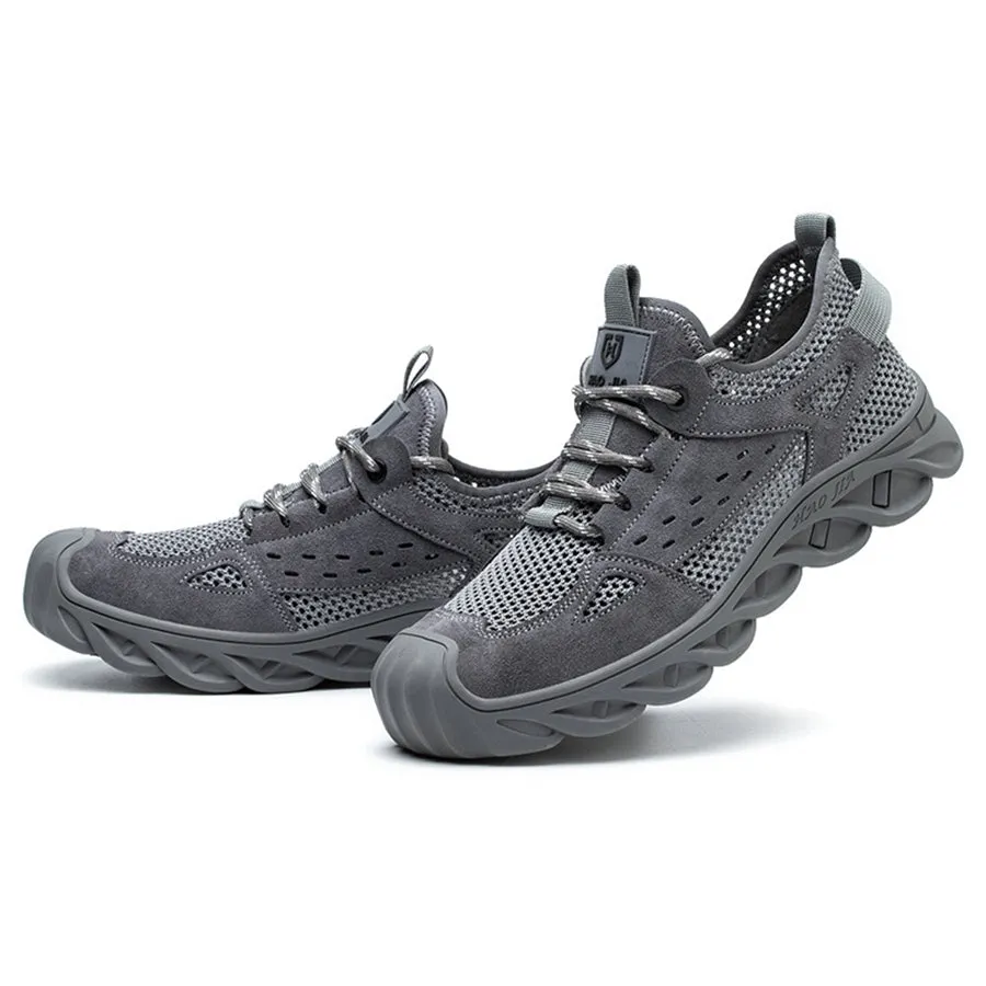 Steel Toe Shoes for Men Women Lightweight Comfortable Puncture Proof Safety Work Sneakers Construction & Industrial