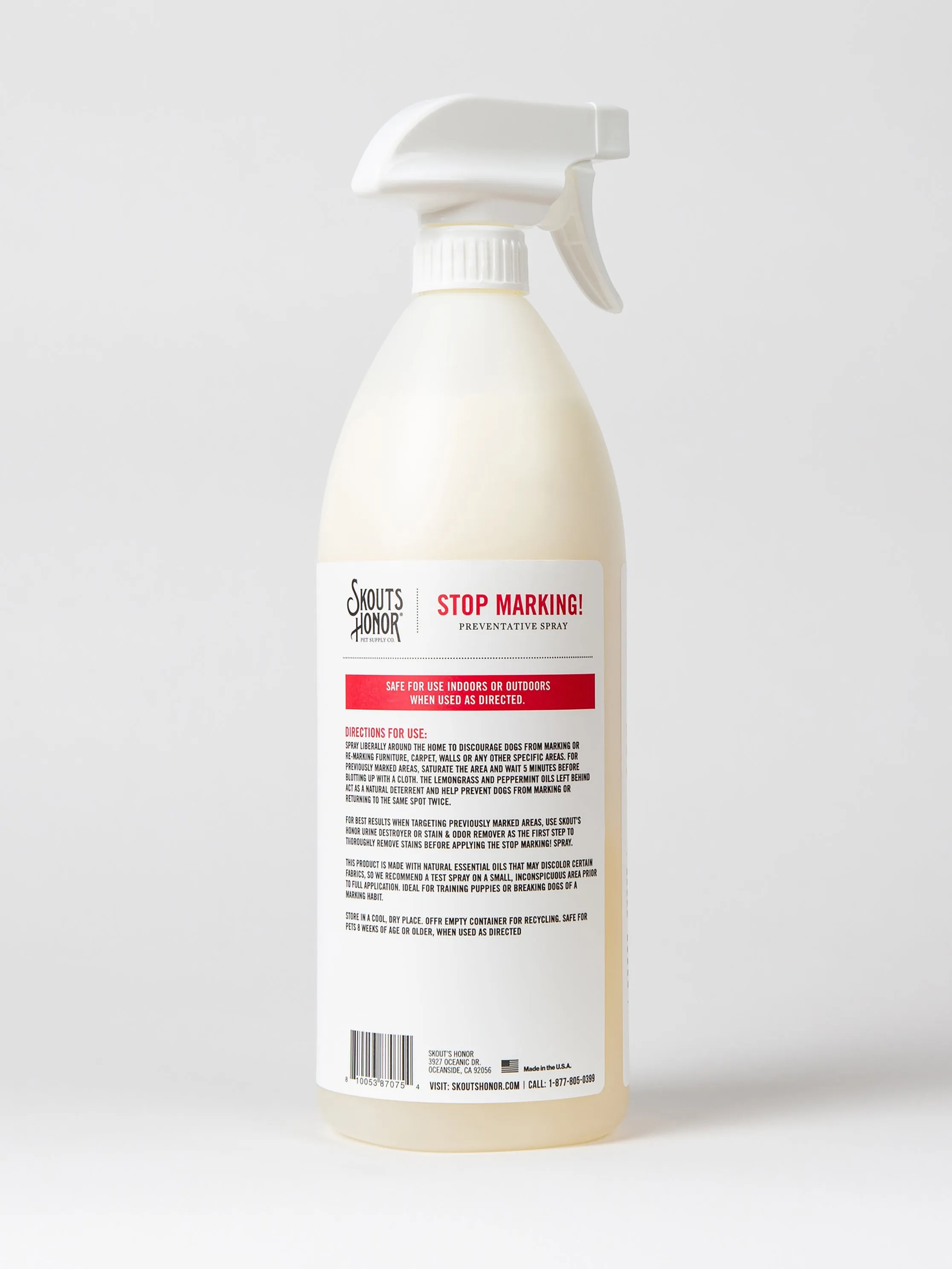 Stop Marking! Preventative Spray