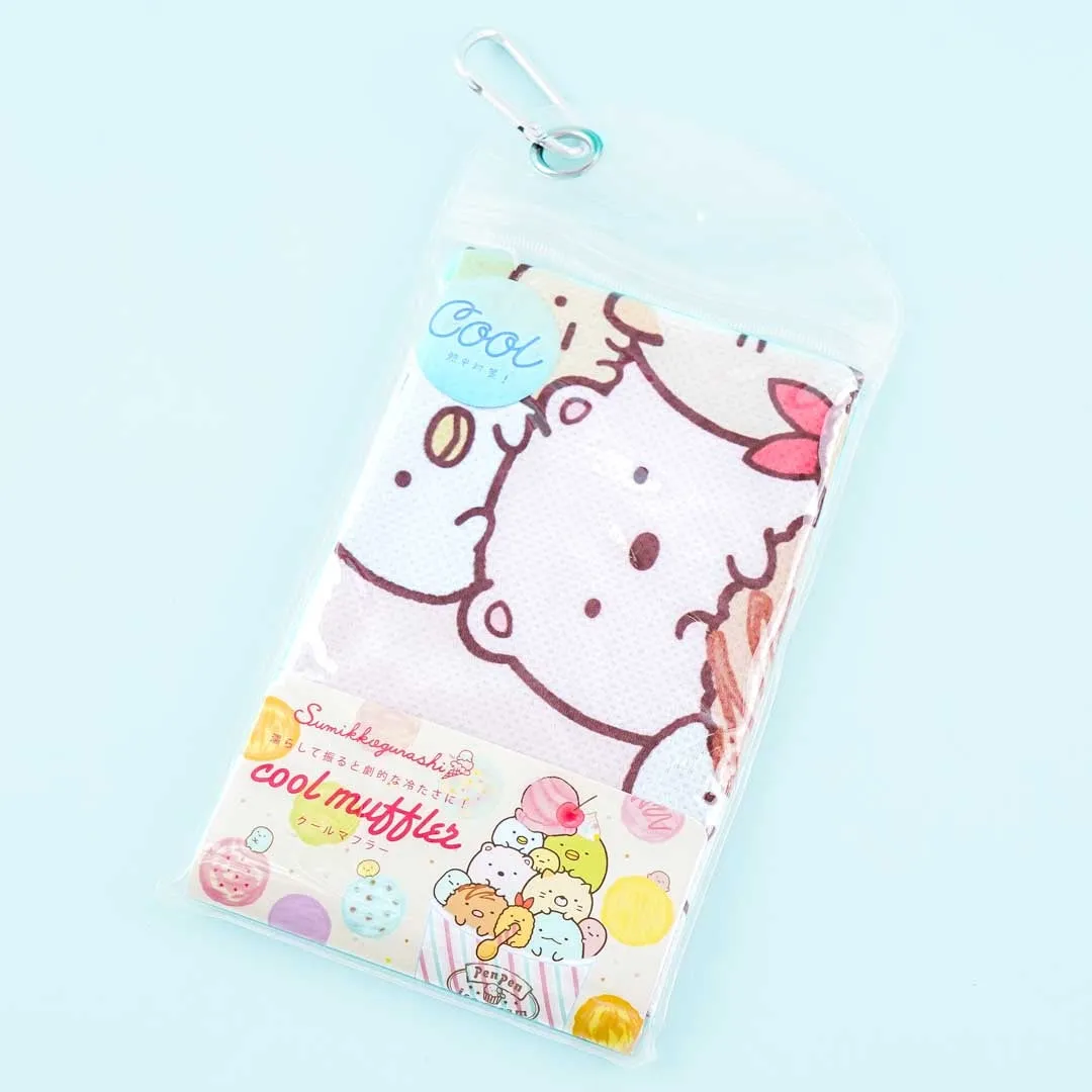 Sumikko Gurashi Ice Cream Cool Muffler Towel