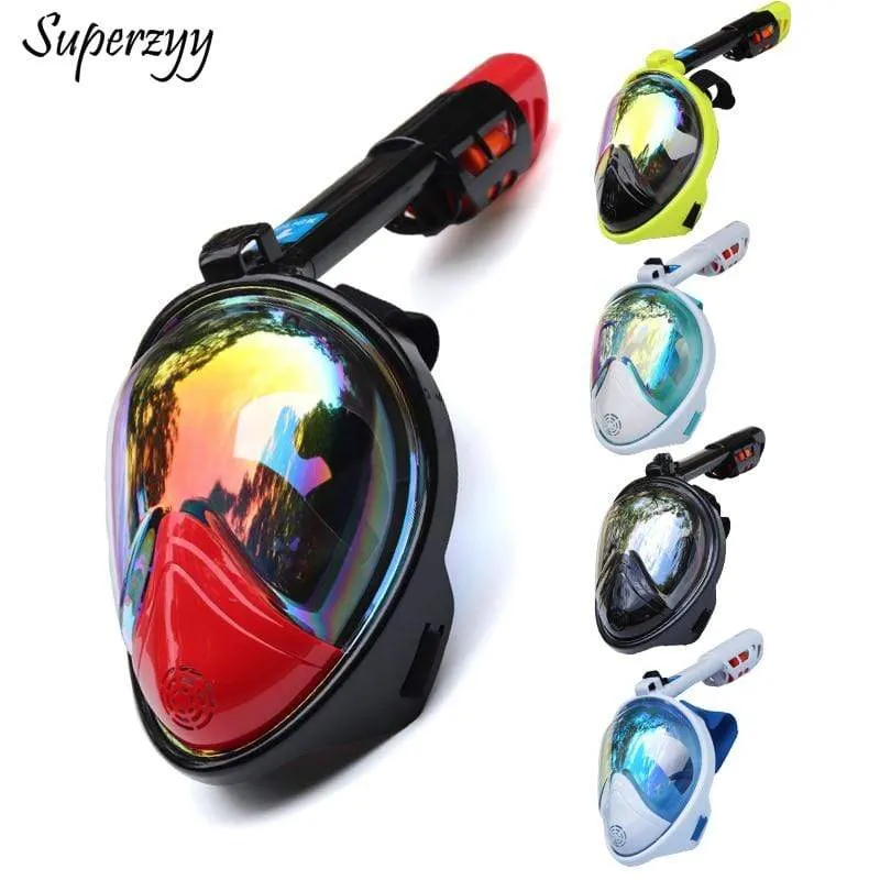 SUPERZYY Underwater Snorkel Mask