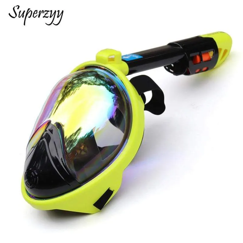 SUPERZYY Underwater Snorkel Mask