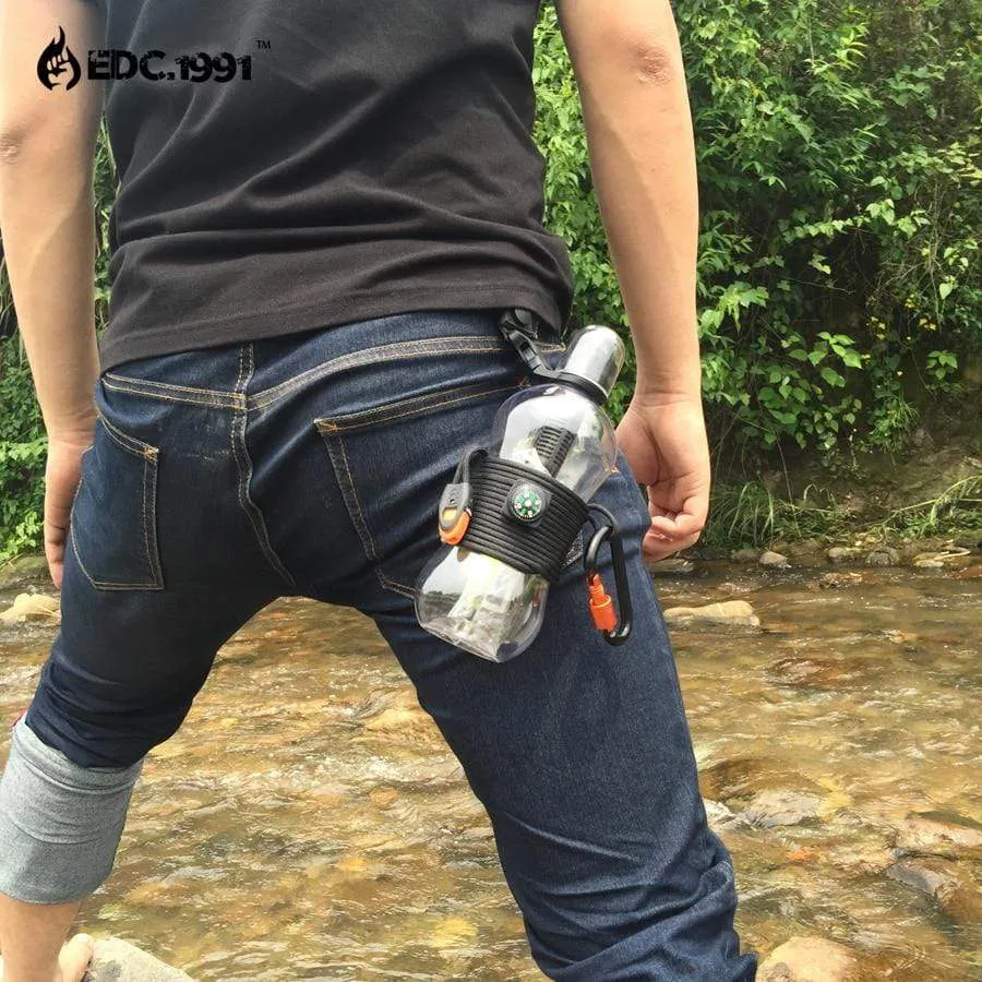 Survival Travel Kit Water Bottle Holder