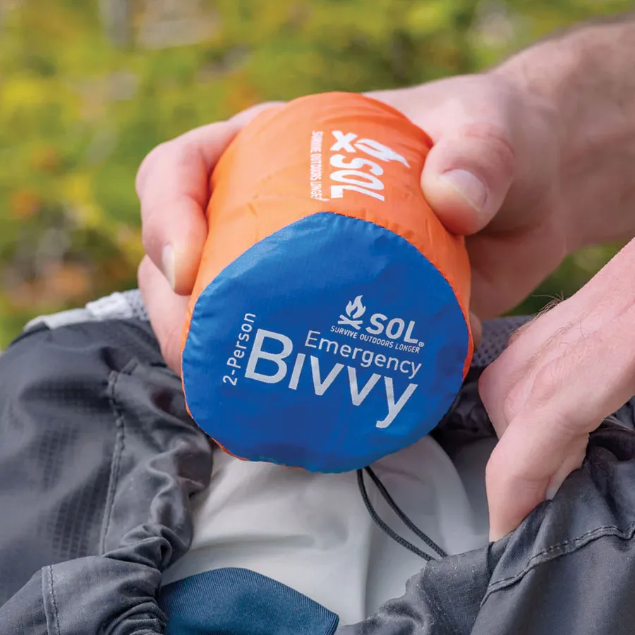 Survive Outdoors Longer SOL Emergency Bivvy XL with Rescue Whistle