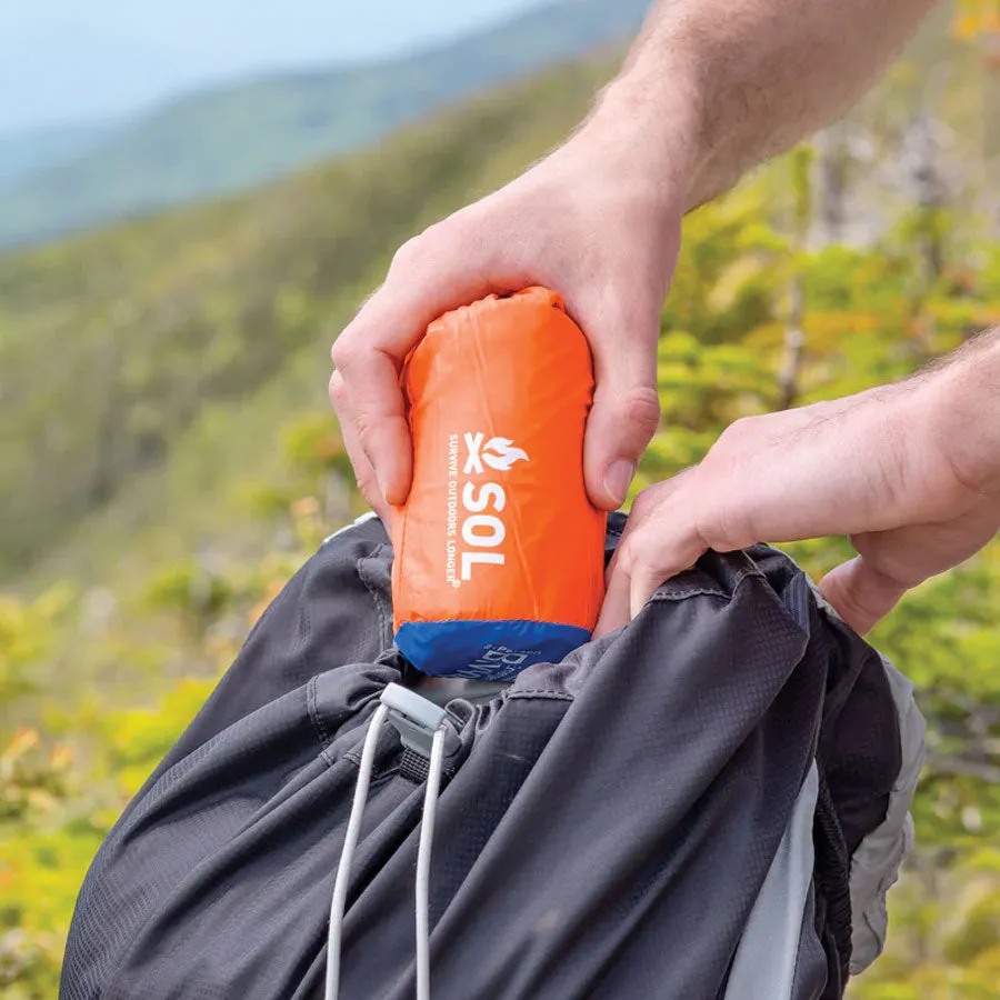 Survive Outdoors Longer SOL Emergency Bivvy XL with Rescue Whistle