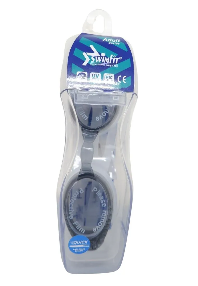 Swimfit Maverick Swim Goggles - Smoke