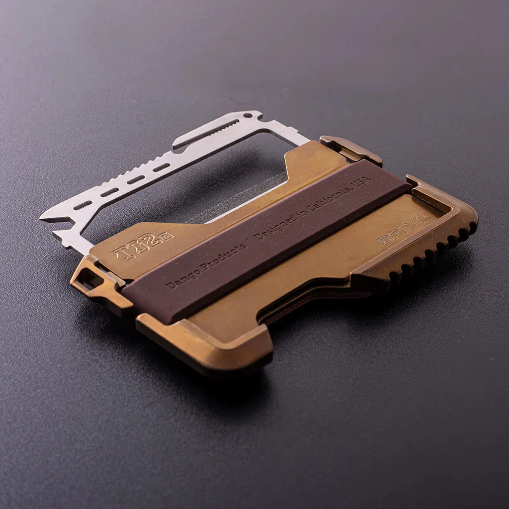T02 Vintage Gold Titanium Wallet Limited Edition