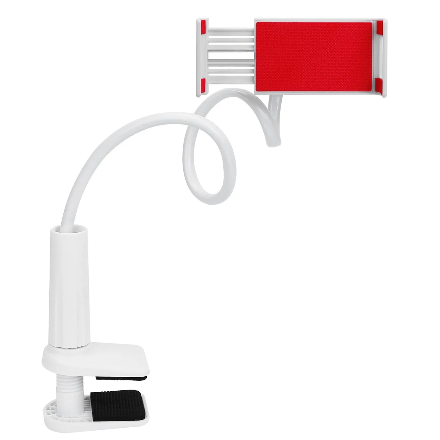 Tablet Gooseneck Stand Bracket with 360¬∞ Rotatable Clip