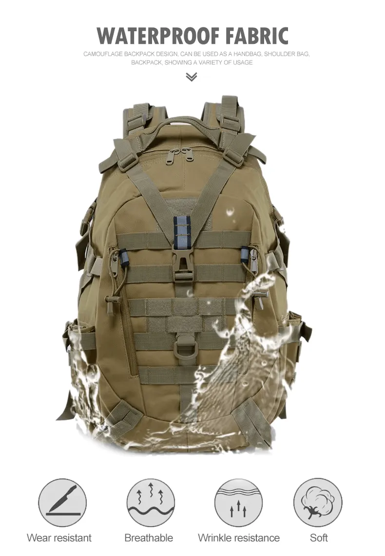 Tactical Military Backpack/Survival Backpack 40L