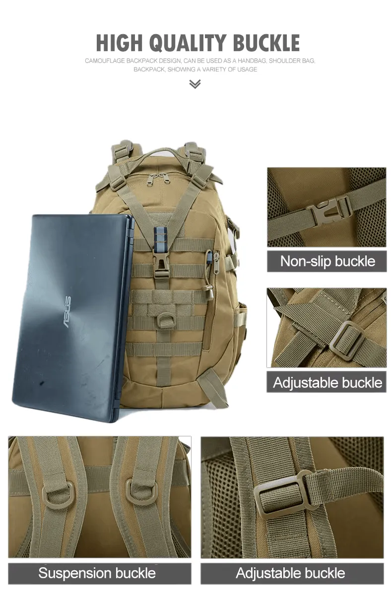 Tactical Military Backpack/Survival Backpack 40L