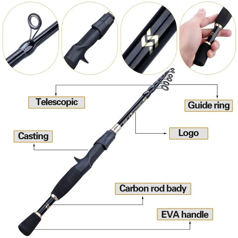 Telescopic Fishing Rod