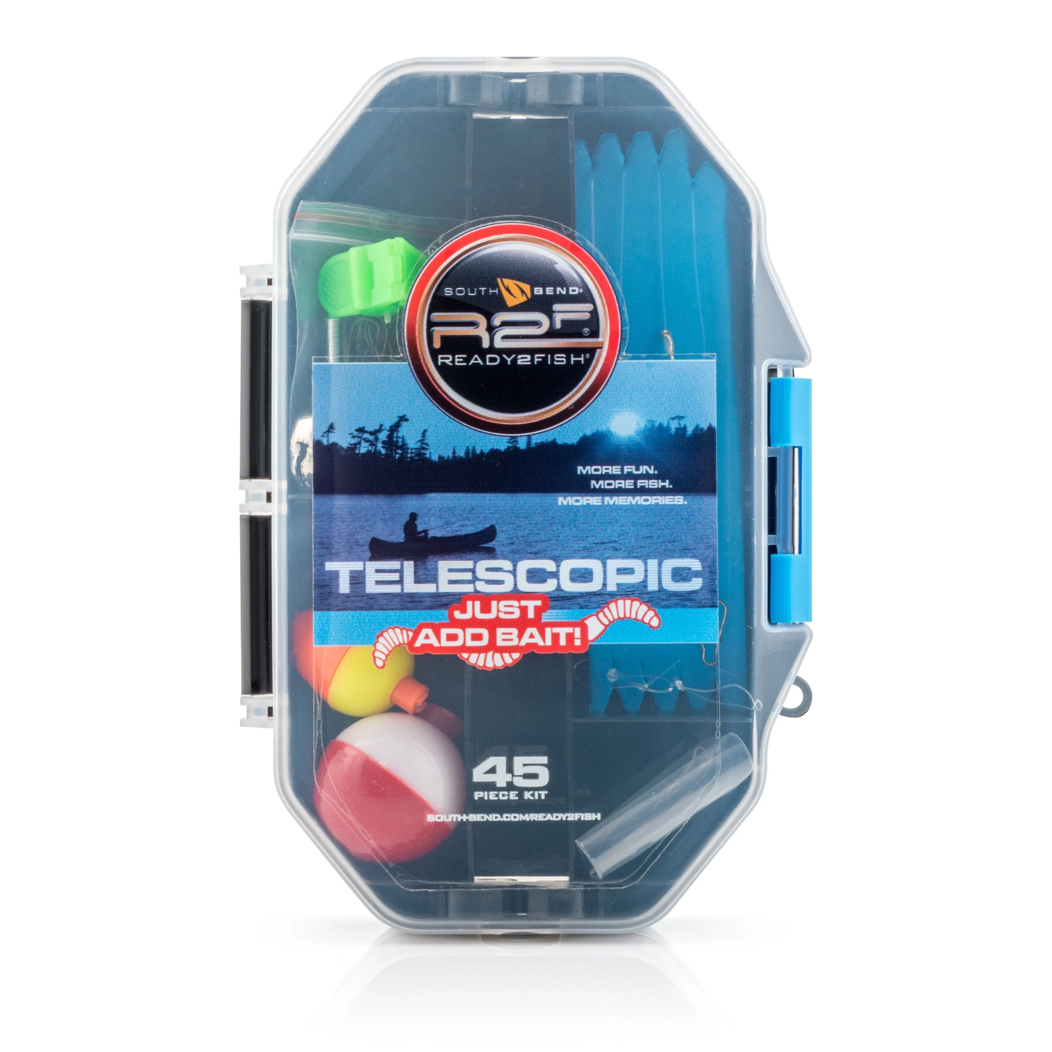 Telescopic Just Add Bait Combo - Spincast