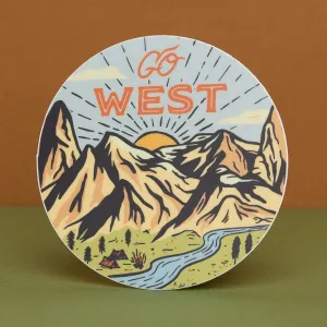 Tender Loving Empire - Go West Sticker