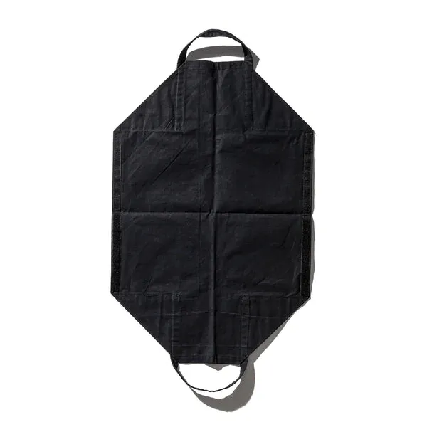 TENT FABRIC FIREWOOD CARRIER - GREEN