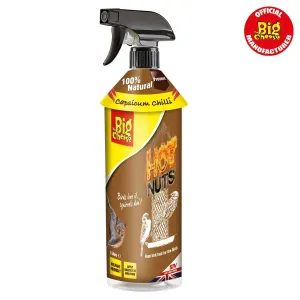 The Big Cheese 1L Hot Nuts Squirrel Repellent