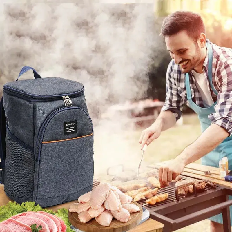 Thermal Backpack Cooler Bag | Waterproof Insulated Picnic Cooler Backpack