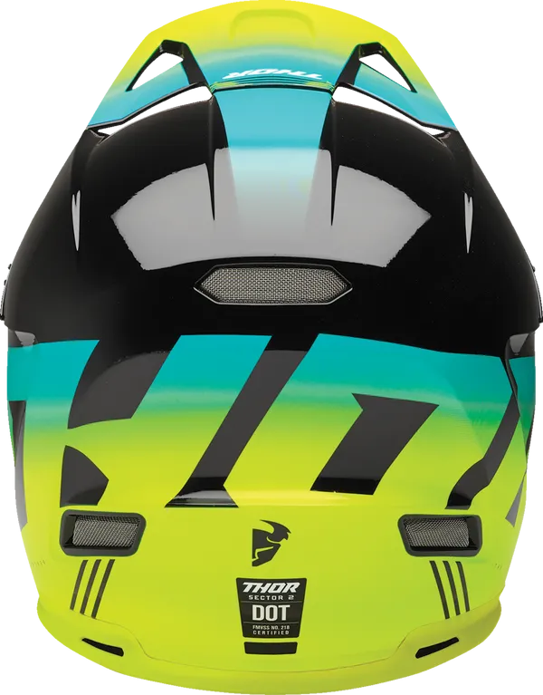 Thor Sector 2 Carve Black Acid Helmet