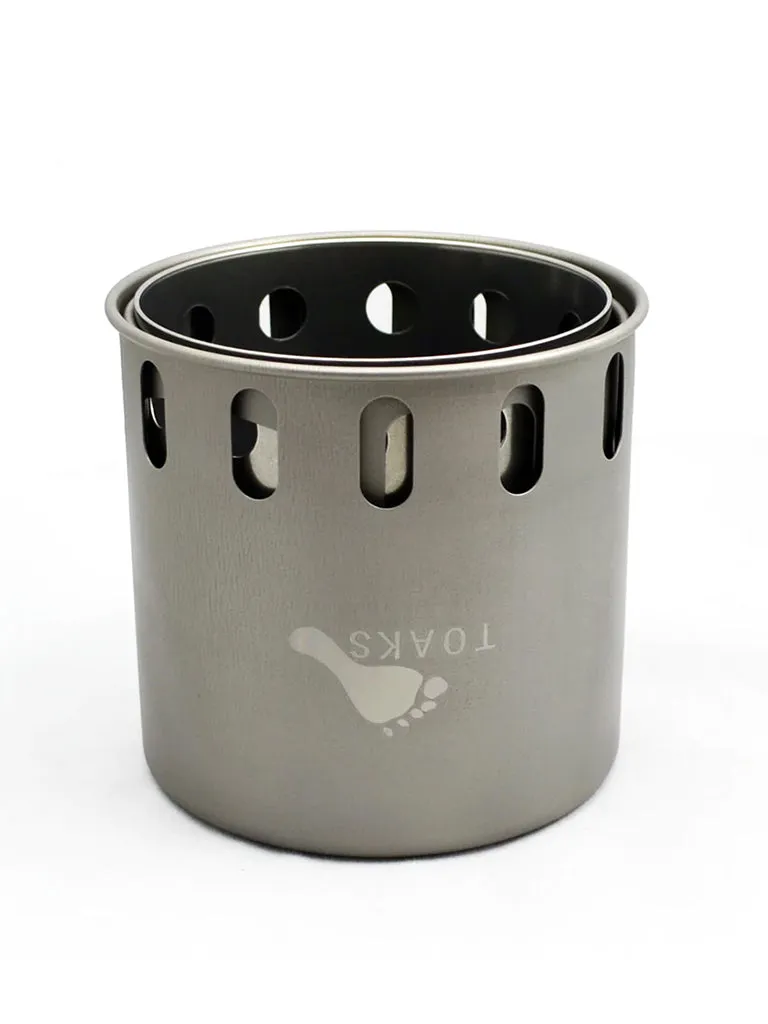 TOAKS Titanium Backpacking Wood Burning Stove