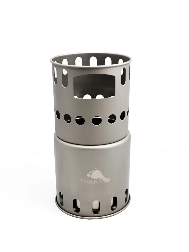 TOAKS Titanium Backpacking Wood Burning Stove