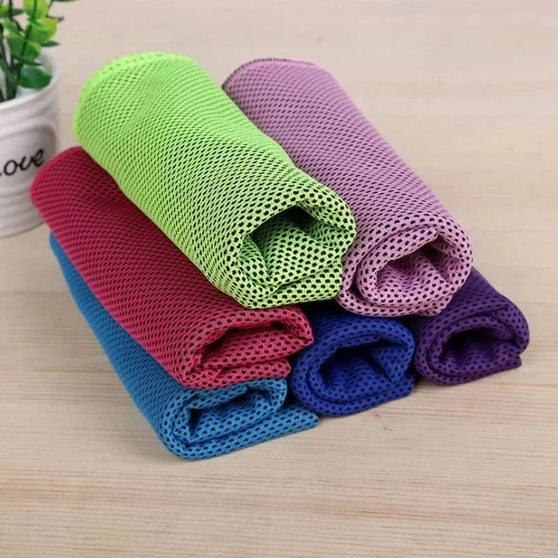 Toalha De Esportes De Secagem Rápida, Toalha De Praia De Refrigera??o Ao Ar Livre, Clube De Ginástica, Running Yoga, Golfe, Fu