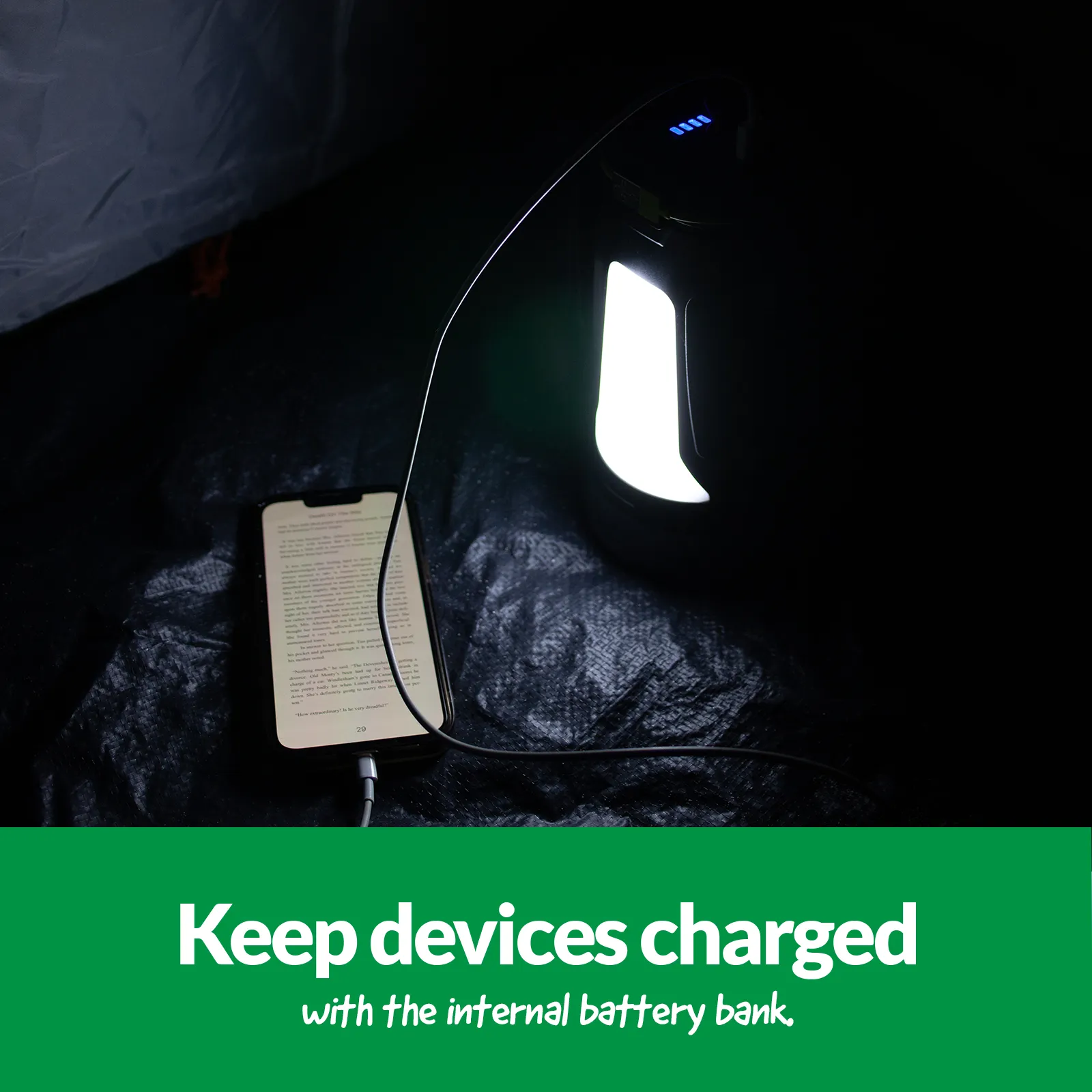 Torch & USB Battery Bank High Power X0213