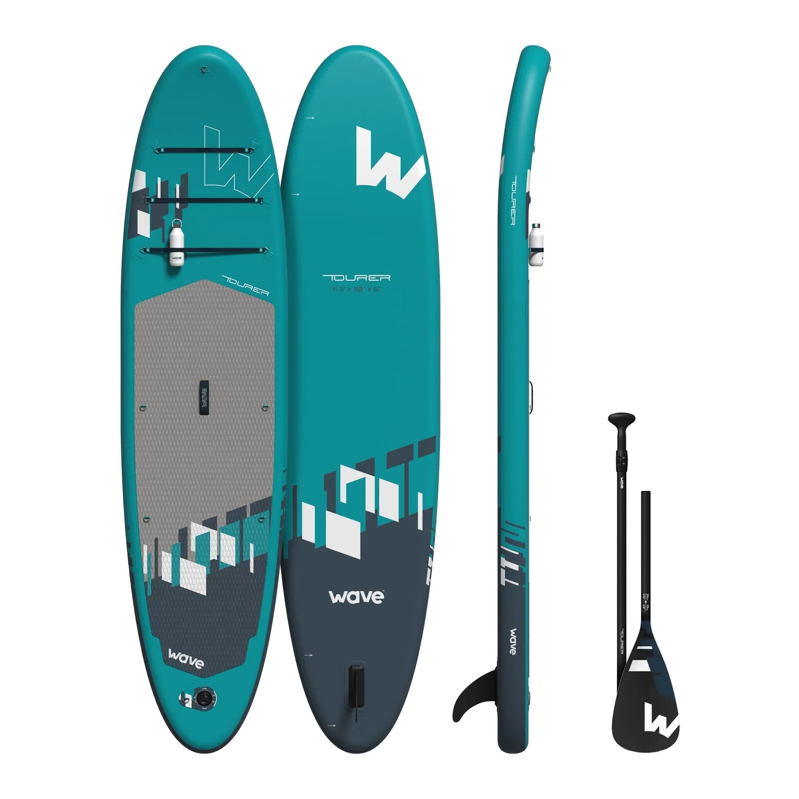 Tourer 2.0 SUP | Inflatable Paddle Board | 10'3/11'3ft | Aqua