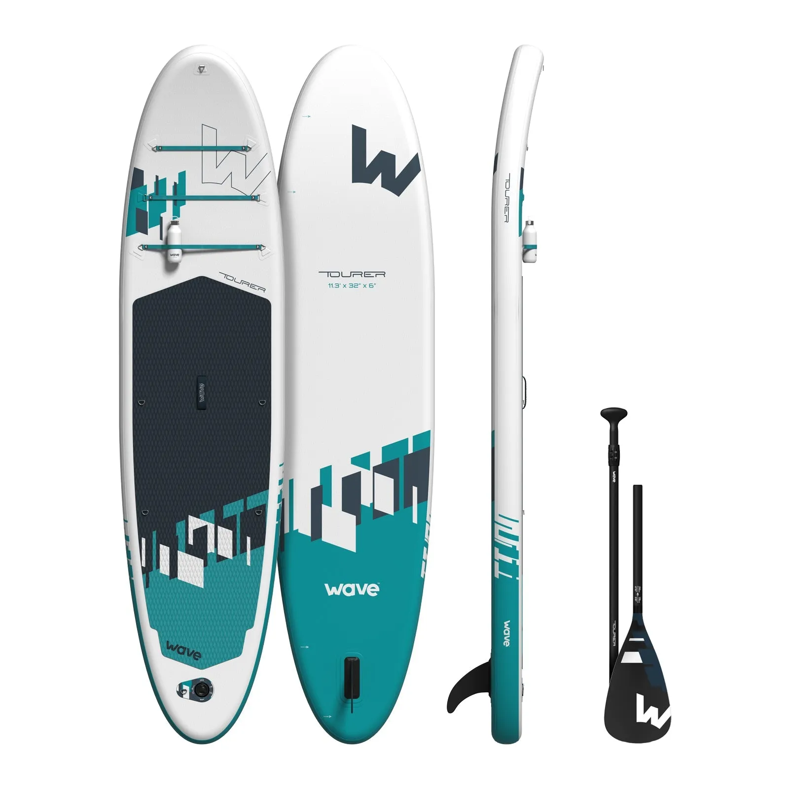 Tourer 2.0 SUP | Inflatable Paddle Board | 10'3/11'3ft | White