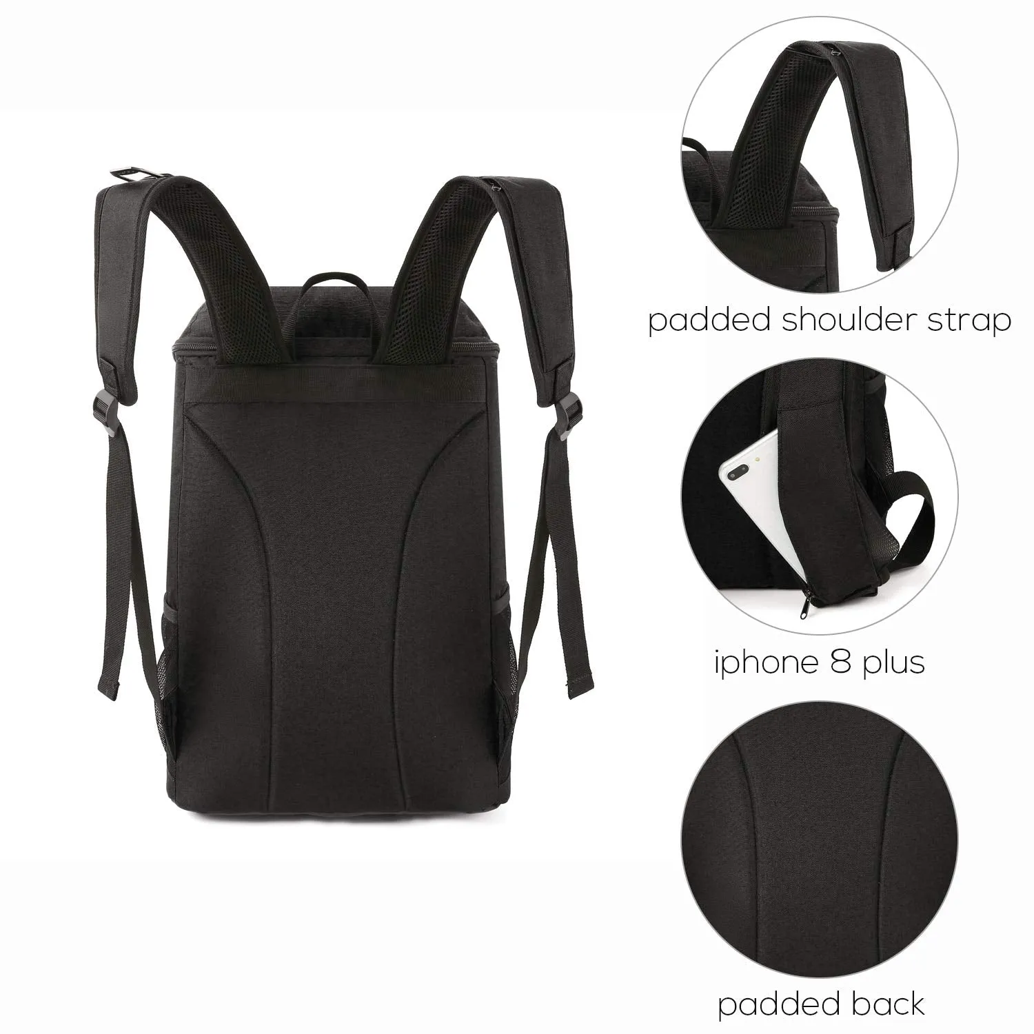 TOURIT Cooler Backpack 30 Cans Lightweight Insulated Backpack Cooler Leak-Proof Soft Cooler Bag Large Capacity for Men Women to Picnics, Camping, Hiking, Beach, Park or Day Trips