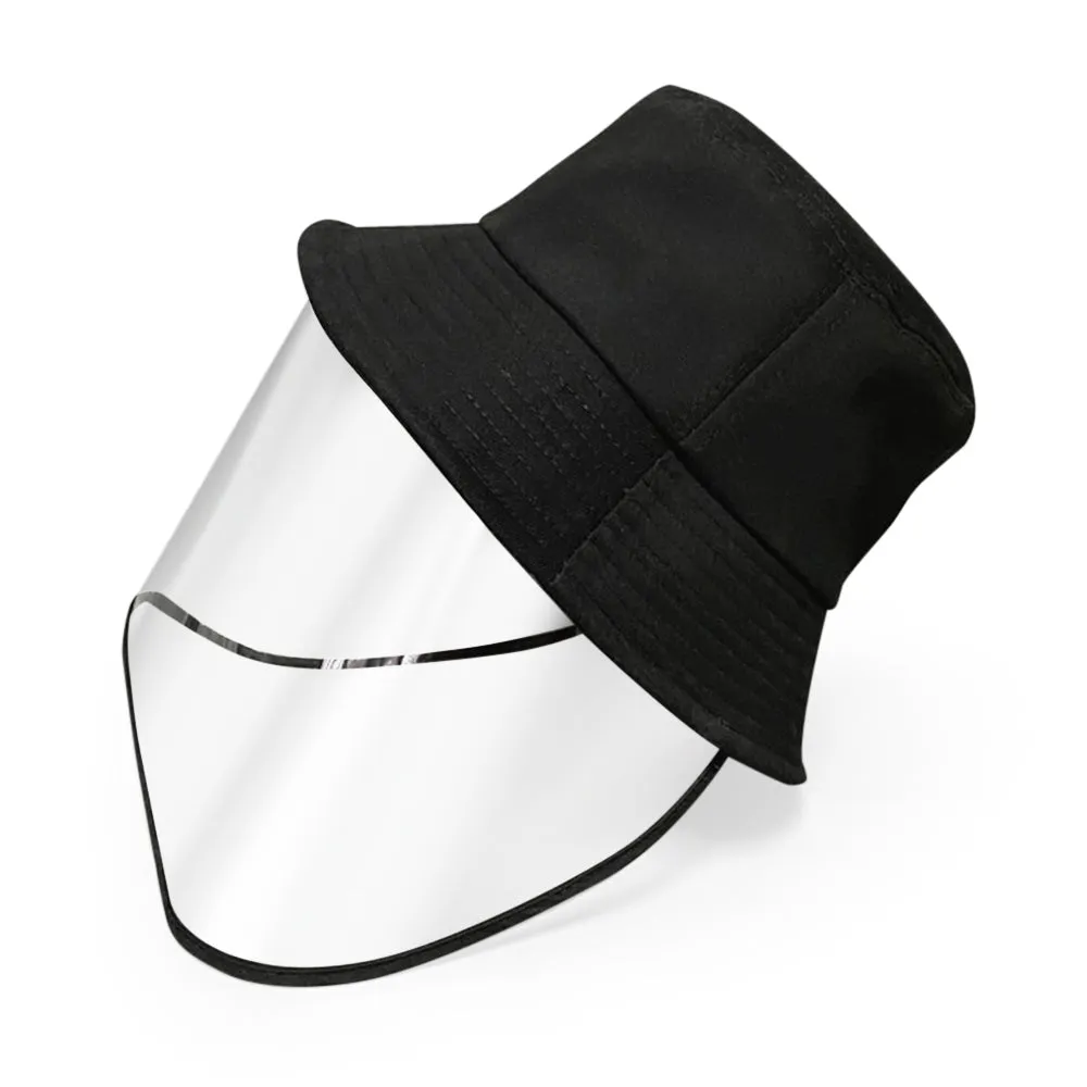 Transparent Protective Hat Anti-saliva Anti-fog Cap Isolation Removable Mask Cover Face