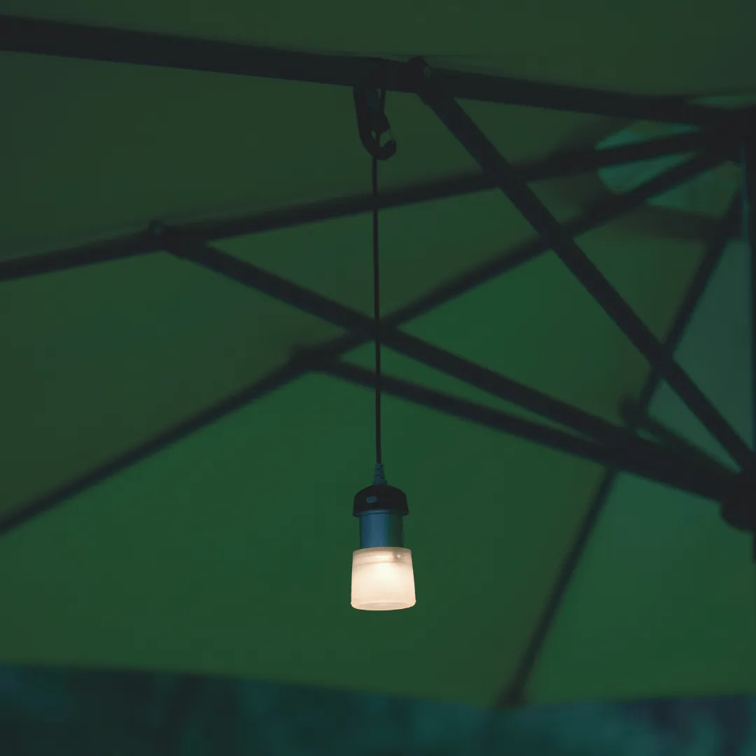 Troika Eco-Friendly USB Rechargeable Lantern With Carabiner Clip