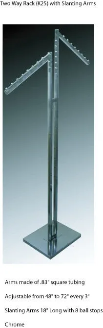 Two Way Rack (Straight & Slanting Arms)