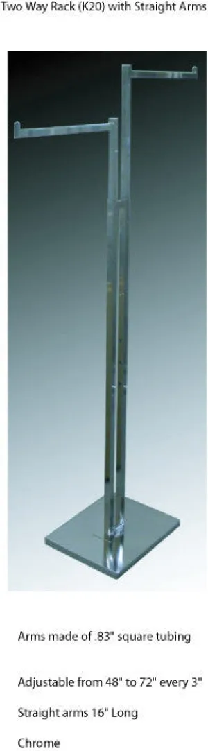 Two Way Rack (Straight & Slanting Arms)