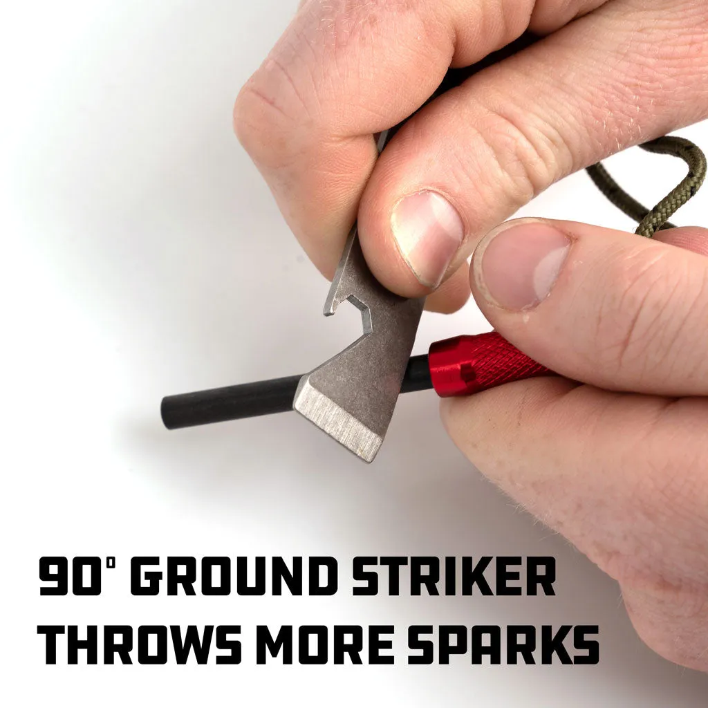 UCO Survival Fire Striker with Lanyard