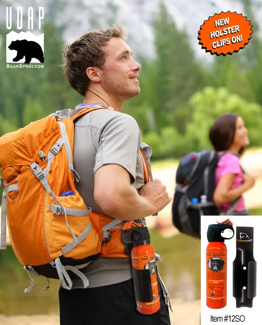 UDAP 12SO Bear Spray with Griz Guard Holster 7.9oz