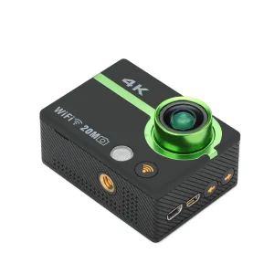 Ultra HD 4K Action Camera "Clarion" - 20MP, 170 Degree Lens, DVR Loop Recording, Wrist Remote Control, Wi-Fi, iOS   Android App