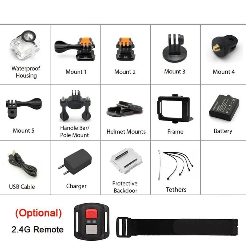 Ultra HD Waterproof  Action Camera