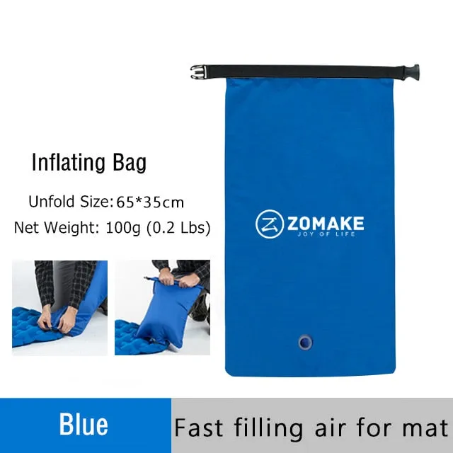 Ultralight sleeping pad fast filling air bag camping sleeping mattress trekking hiking camping mattress inflatable