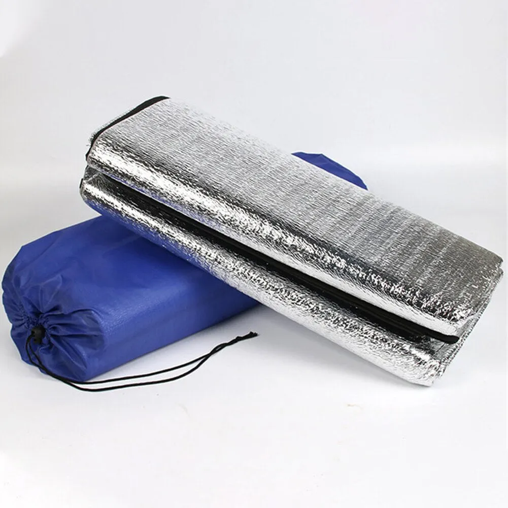 Ultralight Waterproof Camping Mat Picnic Blanket Beach Mattress Sleeping Pad Aluminum