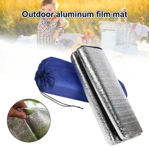 Ultralight Waterproof Camping Mat Picnic Blanket Beach Mattress Sleeping Pad Aluminum