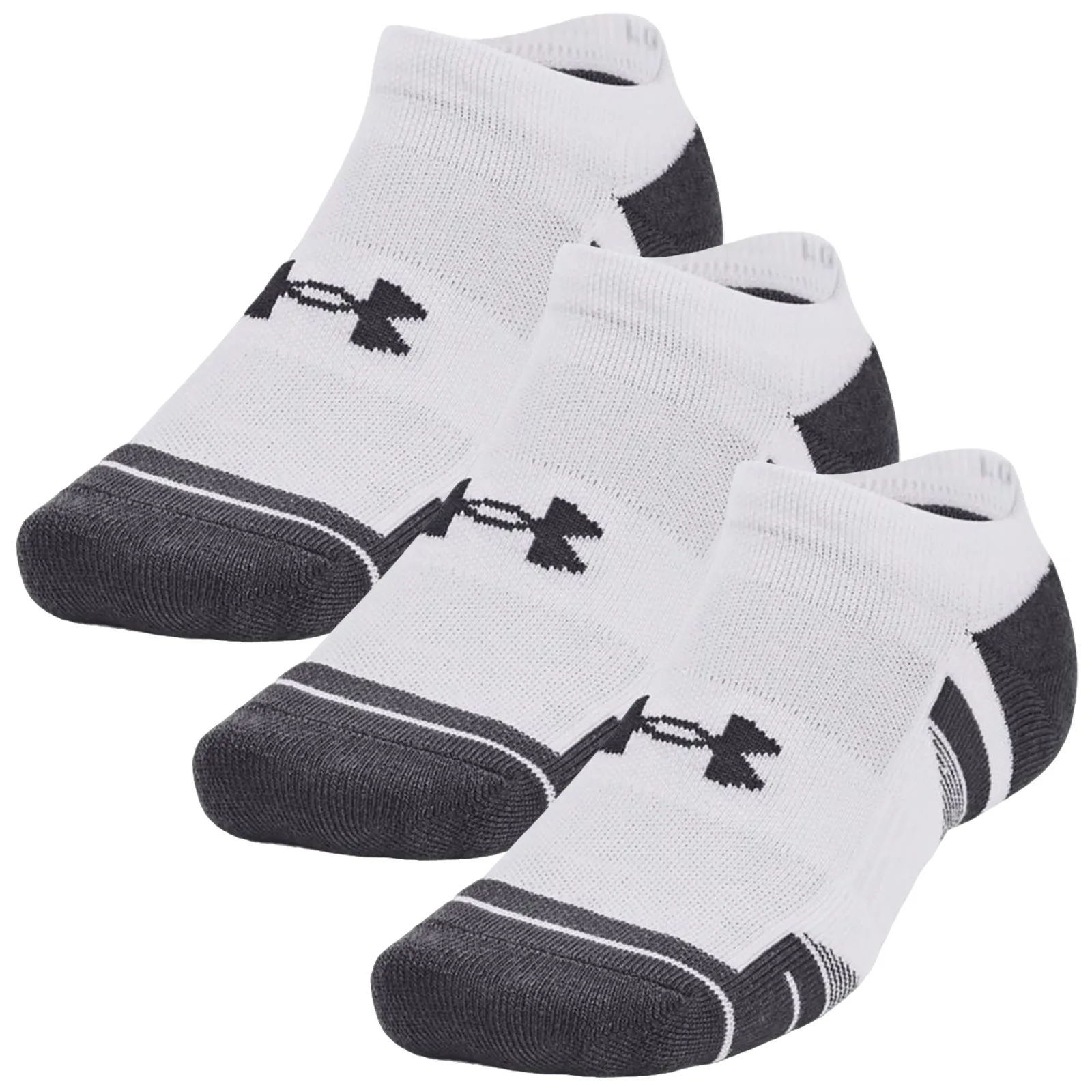 Under Armour Performance Tech No-Show Socks (3 Pairs)