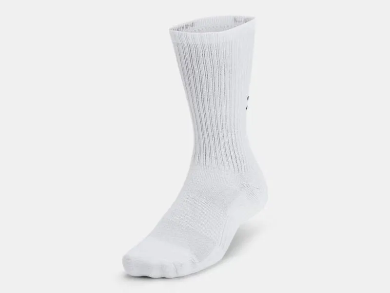 Under Armour Unisex UA Training Cotton 6-Pack Crew Socks
