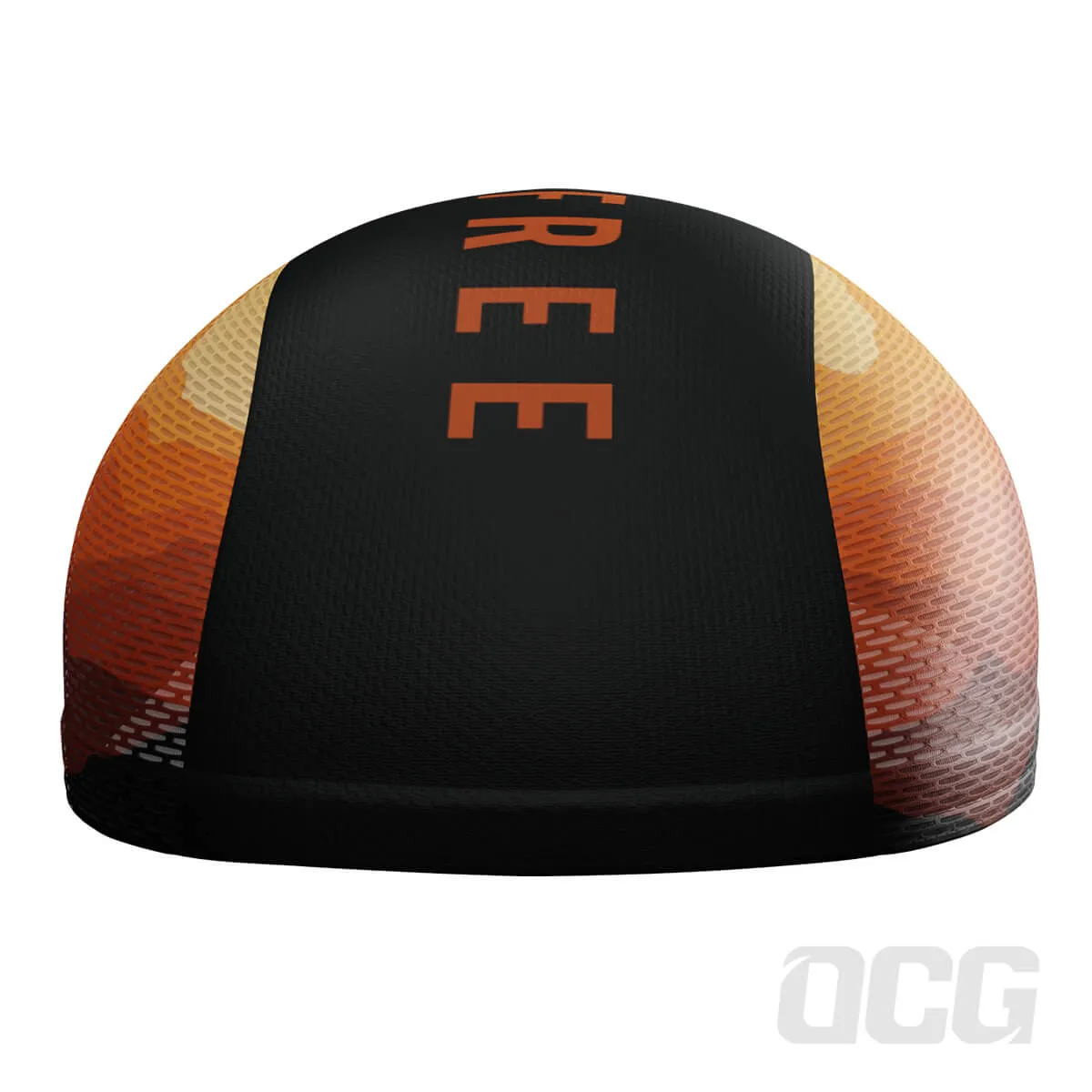 Unisex Ride Free Sunset Quick Dry Cycling Cap