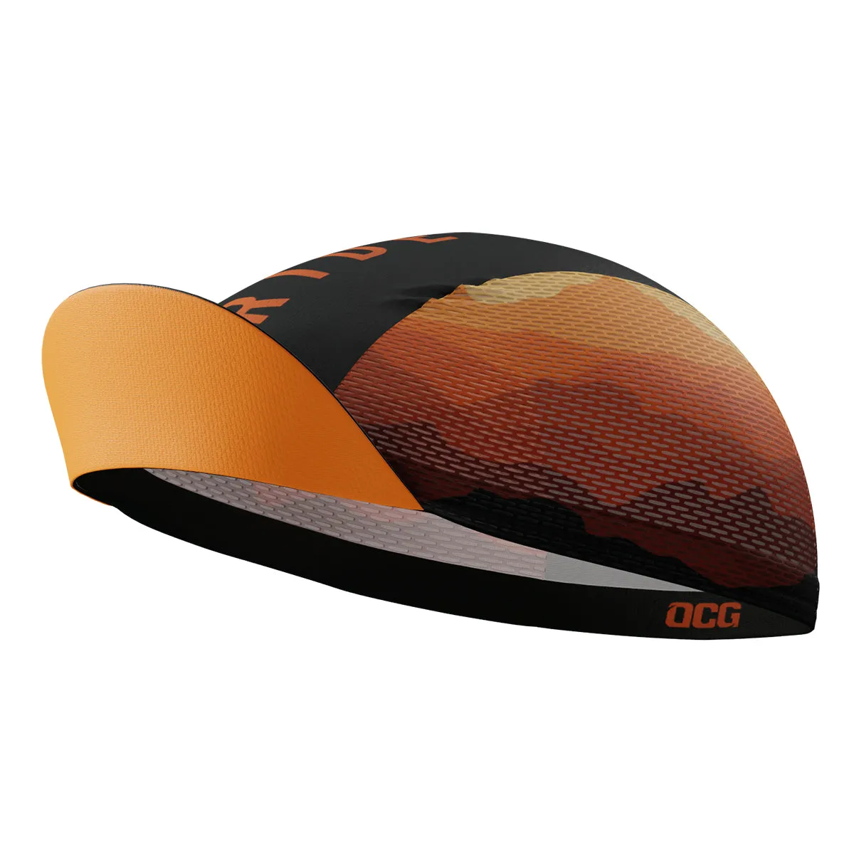 Unisex Ride Free Sunset Quick Dry Cycling Cap