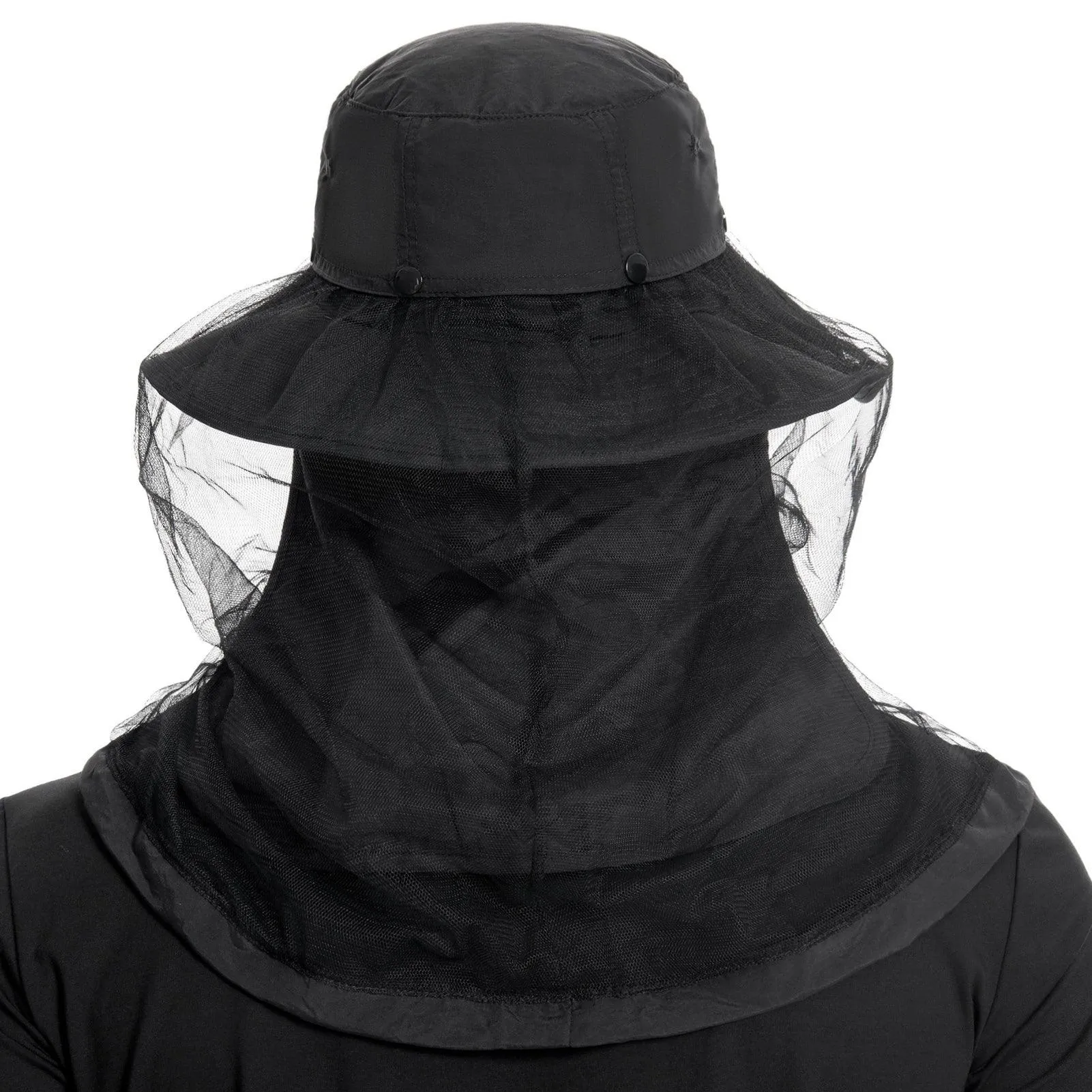 UPF 50  Mosquito Sun Hat with Neck Flap