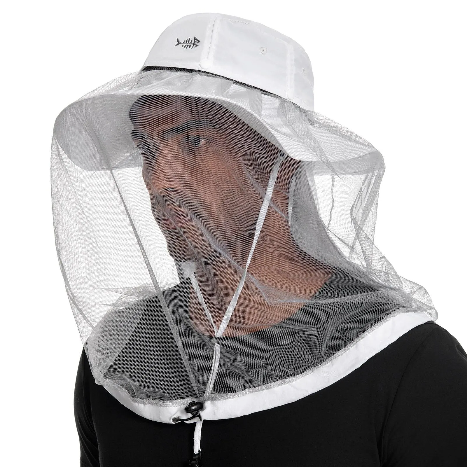 UPF 50  Mosquito Sun Hat with Neck Flap