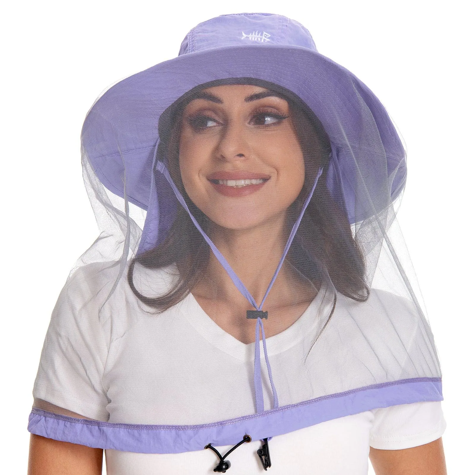 UPF 50  Mosquito Sun Hat with Neck Flap