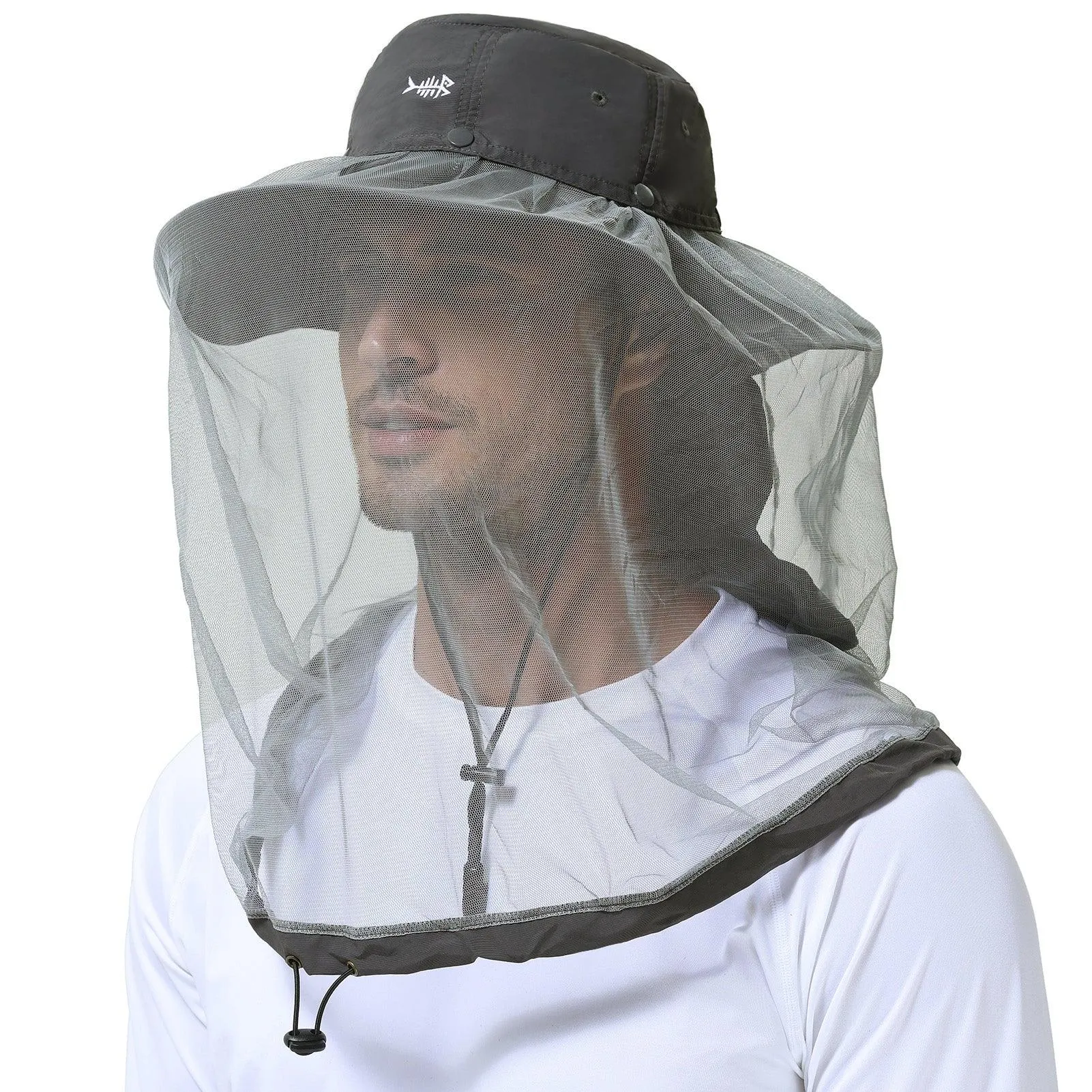 UPF 50  Mosquito Sun Hat with Neck Flap