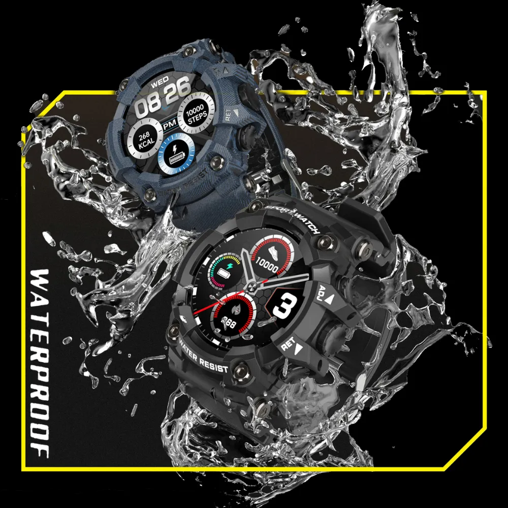 Upgrade Your Outdoor Adventures with this Super Cool IP68 Waterproof Smartwatch with Multiple Sports Modes