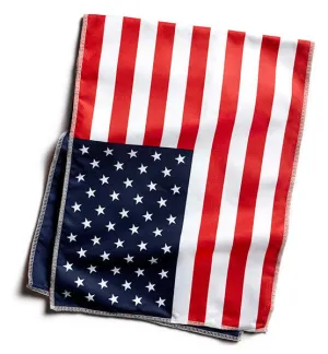 USA Flag Microfiber Cooling Towel