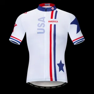 USA Style Short Sleeve Cycling Jersey